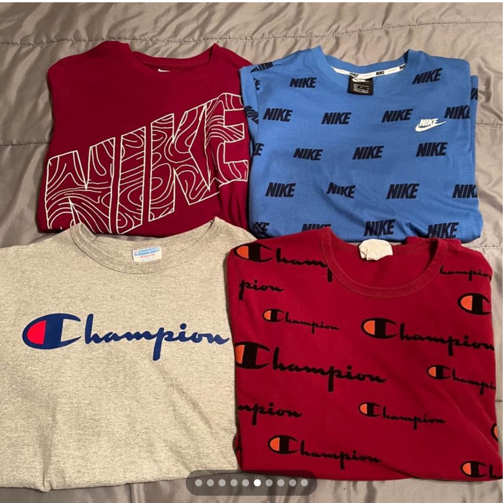 nike & champion shirts